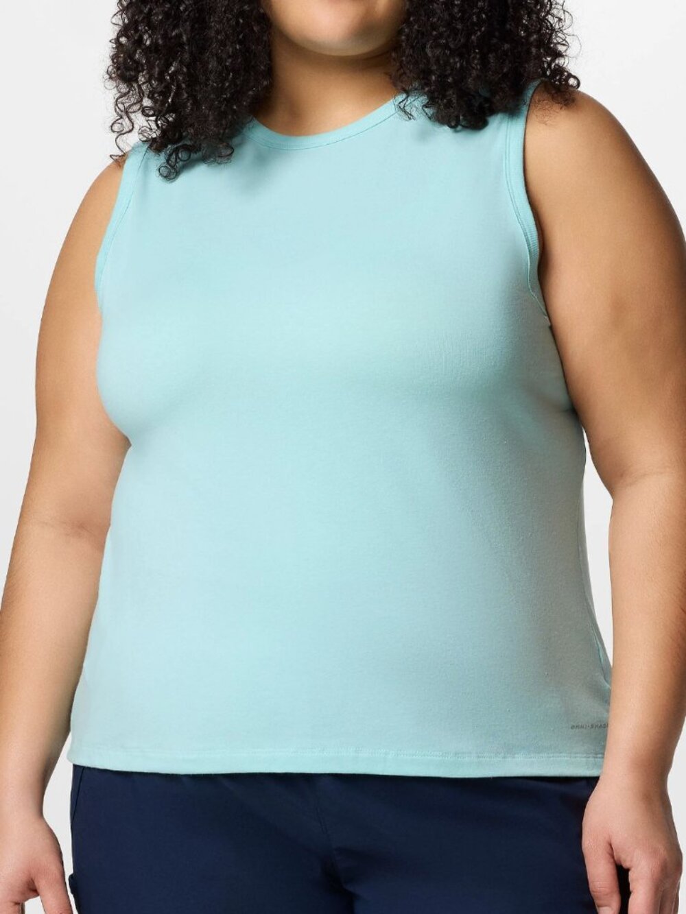 COLUMBIA Sun Trek II Crew Neck Tank Top Size 1X